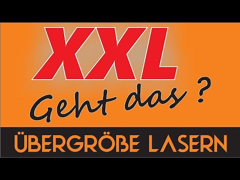 Engrave and cut oversized images with Lightburn