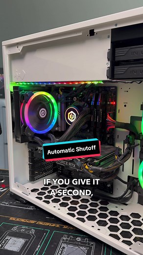 Gaming PC Shuts off Automatically! #techtok #tech #tiktoklearningcampaign #repair #gamingpc