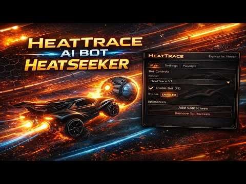 NEW Rocket League HEATSEEKER Ai Bot SSL-CAPABLE ft HeatTrace