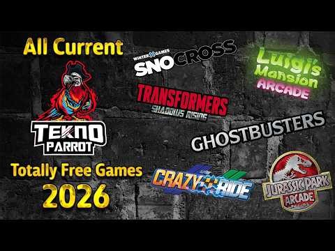 All Current Teknoparrot Free Games Non-Subscription (2026) - #launchbox #bigbox #arcade #teknoparrot
