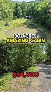 81K views · 1K reactions | Off-Grid Cabin, Pond & Camper on 30 Acres | Living in Nature | Facebook