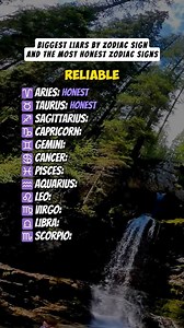Which Zodiac Signs Are The Biggest Liars And Which Are The Most Honest? #zodiac #zodiacsigns #astrology | Starlight Secerts
