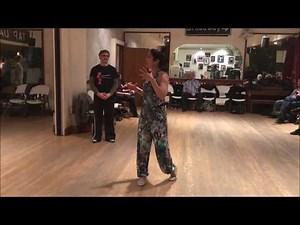 Tango Lesson: Follower Back Sacada from Ocho Cortada