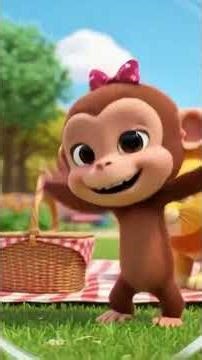 Happy Picnic Adventure 🧺🐰 | Fun Animal Story for Kids | Teamwork Song 🎵✨