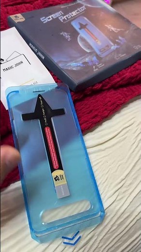 DIY Screen Protector Tutorial #crismas #DIY #fok