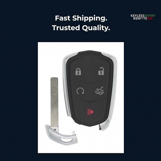 Order Cadillac Keyless Entry Remote Replacements Online and Save!
