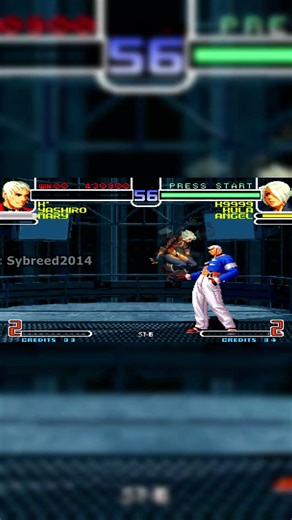 K, Yashiro & Mary - KOF 2002 Hack #retrogaming #bestarcadegames #kof