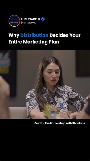 indianstartup™ on Instagram: "Why Distribution Decides Your Entire Marketing Plan. @tanmaybhat @shantanudeshpandeunofficial @thebarbershopwithshantanu #MarketStrategy #ContentCreation #MarketingGrowth"