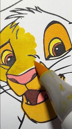 Drawing Simba & Nala
