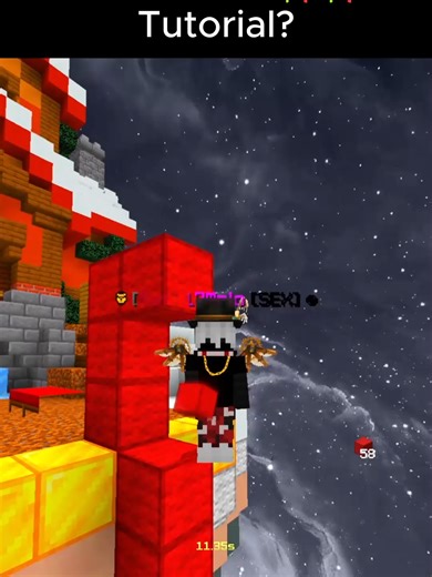 Puente andromeda legit, hago tuto?🥀🥀 #puentes #minecraft #bedwars #memesminecraft #memes #funk #foryoupagee #tiktok #parati #gamer