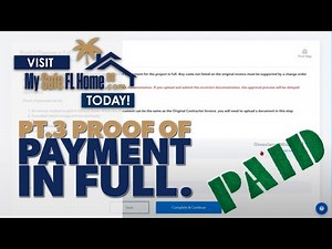 Don't Miss This Step for Your Florida Home Grant!