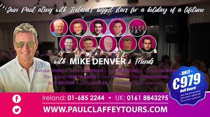 Irish country music superstar Mike Denver exclusive interview with Hugh O'Brien at the INEC Killarney Co Kerry Ireland. | Hot Country TV