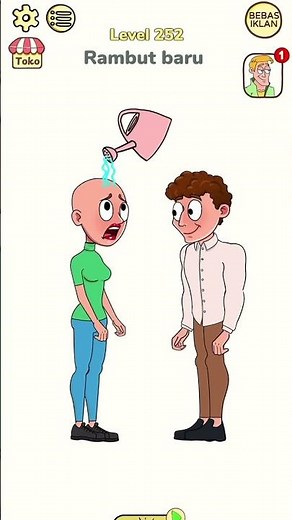 Impossible Date 2 level 252| Trick ridlle#impossible #dop2 #trending #gaming #gameplay