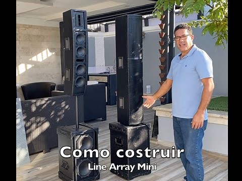 how to build a mini line array