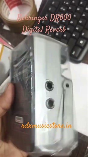 Behringer DR600 Digital Reverb Pedal Order Now at rdxmusicstore.in Price 5000/-