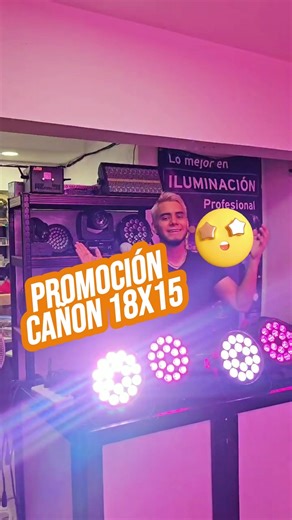 4.8K views · 56 reactions | Cañon Par LED 18x15 Watts  De nuestros mejores cañones para todo tipo de evento! RGBW 4 EN 1 Full Color (ROJO, VERDE, AZUL, BLANCO ) 8 canales DMX512, activación Audio rítmica, Automática, DMX512 y Maestro-Esclavo, cambio de Colores rápidos y velocidad ajustable. Precio base $1650c/u Precio promoción $4,600 por 4 con envío GRATIS *Válido hasta agotar existenciasWhatsapp: 8113706999 - ILUMINACION DELUXE Ver menos | ILUMINACION DELUXE | Facebook