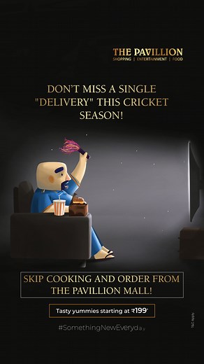 39K views · 26 reactions | As we approach cricket’s biggest event, let's declare a cooking timeout! With tasty bites just a click away, don't miss a single moment of cricket! Order today from the Pavillion Mall! #SomethingNewEveryday #PavillionMall #Pune #WorldCup #CricketWorldCup2023 | The Pavillion Pune | Facebook