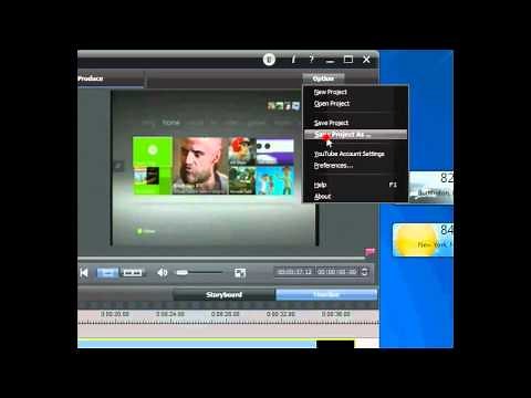 How to record sound into Arcsoft Showbiz