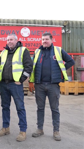 Bit of team, bit of drone, bit of graft, just a normal day at Medway Metals. From yard views to getting the job done on the ground, it’s the same no-nonsense service we bring every day. You bring the scrap, we’ll handle the rest. #ScrapMetalUK #MetalRecycling #ScrapMerchant #YardLife #TeamMedway #WeighInAndGo | Medway Metals LTD