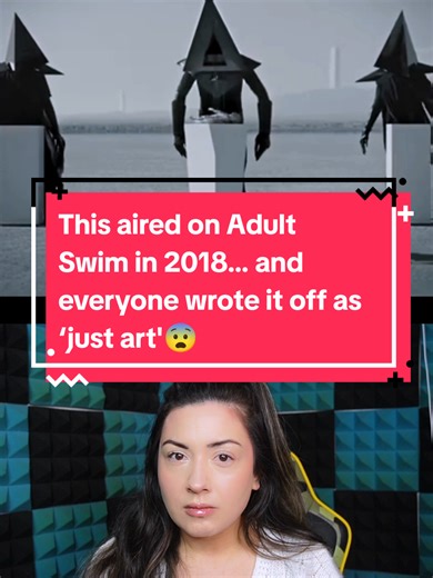 This aired on Adult Swim in 2018 and was presented as surreal, late-night humour. Watching it back now, the visuals and framing feel a lot more deliberate than people remembered. I didn’t show the full clip here but certain moments stand out once you slow it down and actually look 👀 Watch the imagery closely and tell me what you notice 😨 #fyp #scary #creepytok #hollyweird #hiddeninplainsight