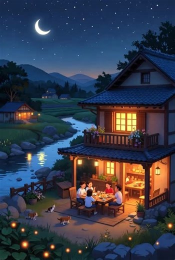 Does this feel like home to you? #animation #villagelife #familytime