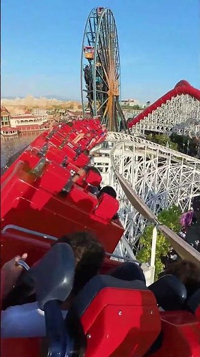 The Incredicoaster at Disney California Adventure Park #shorts