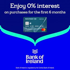 739K views · 137 reactions | The credit card for everyone. Get 0% interest on purchases for the first 6 months and no annual account fees. #ad | Bank of Ireland | Facebook