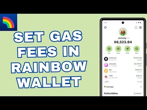 How to Set Gas Fees in Rainbow Wallet 2026?