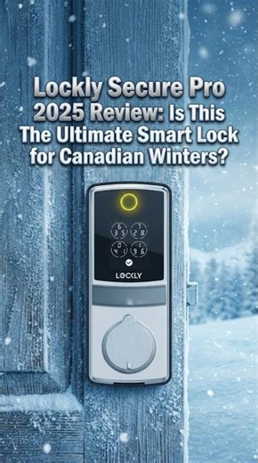 Lockly Secure Pro 2025 Review ❄️ Best Smart Lock for Canadian Winters?