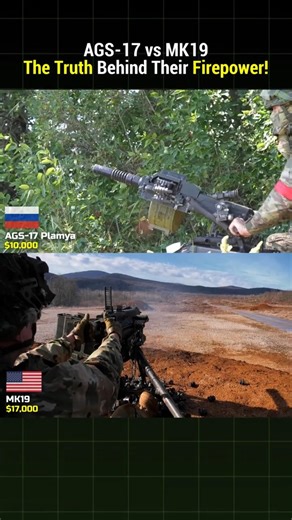 AGS-17 Plamya vs MK19: Automatic Grenade Launcher Comparison