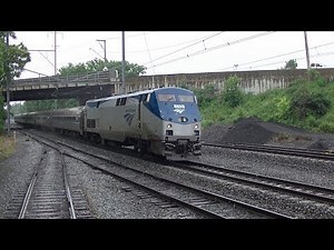 Strasburg Railroad/Amtrak meet. from the back