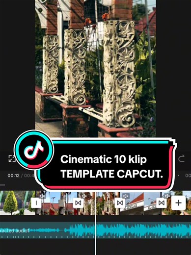 Cinematic 10 klip Template CapCut — Gratis CapCut Pioneer