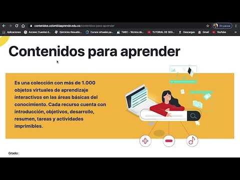 Como acceder a los contenidos de Colombia Aprende.