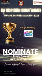 IIW SHE INSPIRES AWARDS 2026 !! Ordinary becomes Extraordinary!! Fill in the nomination form now ! Open to women from any country and any ethnicity! Nomination Forn. - https://docs.google.com/forms/d/e/1FAIpQLSc-XzEzKXlzu-Ds5HLmBjSarw-ygeD2tPSEQXJYN9GIcI0gaQ/viewform LAST DATE - 8 th February | IIW Inspiring Indian WOMEN