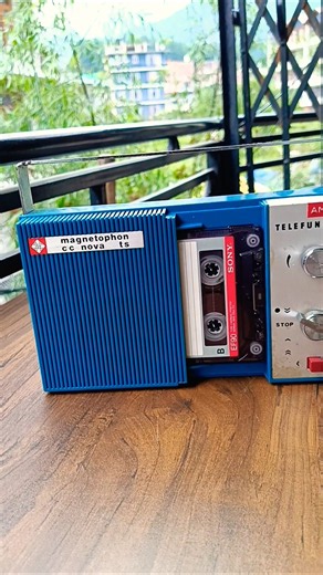 Telefunken Megnetophon CC Nova TS cassette recorder mini portable sound box#shortsviral#video