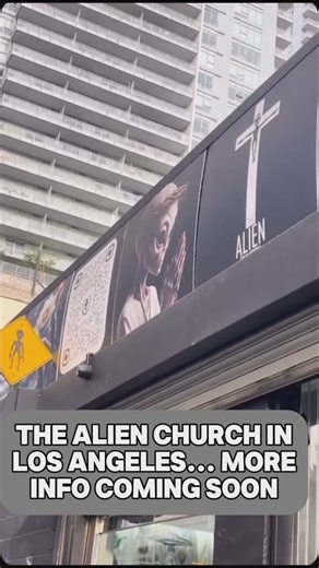 Mark Hanalla on Instagram: "Whoever runs the “alien church” in Los Angeles I’d like to have a conversation. I will be doing more research."