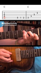 830K views · 13K reactions | Simple, happy guitar melody - with TAB _____ #guitarlessons #guitartabs | ActiveMelody Guitar Lessons | Facebook