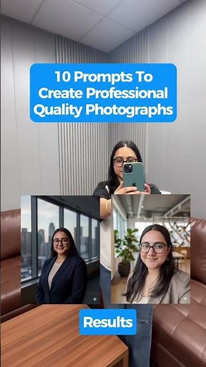 Want a Professional Profile Picture? Use These Prompts