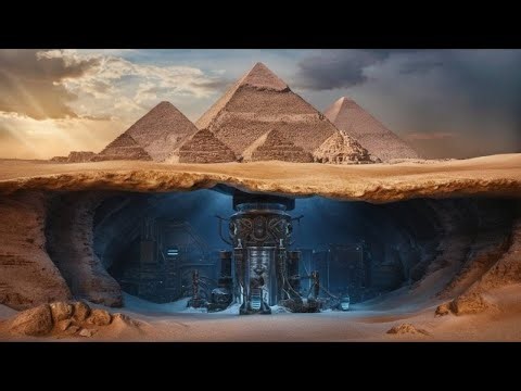 NOVÉ skeny odhalují masivní podzemní město pod pyramidami v Gíze