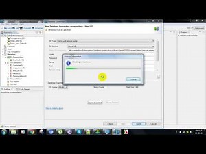 create the oracle database connection and Import the oracle table in Talend