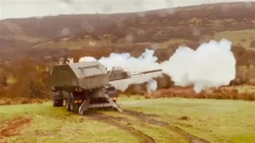 Royal Artillery on Instagram: "Unleash the beast! Watch the Archer, the British Army’s heavy artillery gun, in direct fire mode: the first time in the UK. Originally conceived by Volvo as a dump truck, and now transformed to the next generation of wheeled artillery systems, Archer is a fully automated, self-propelled 155 mm howitzer designed for rapid deployment, with a firing range in excess of 50 km. 💥 Loading, preparing and firing; all handled from inside the armoured cabin 💥 Full protectio