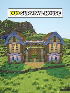 Minecraft Duo Survival House Tutorial