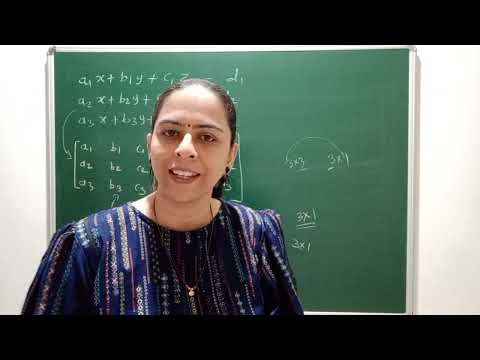 AX= B solution of linear systems by matrices