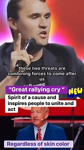 “Good and great rallying cry “🥁 It's unifying: It helps people feel part of a shared purpose. It's simple: It takes complex goals and boils them down to a memorable phrase. It's motivational: It encourages action and belief in a common objective. #charliekirk #trendingreel #motivational #fbyシvideo | Carmelita Tadora Enano