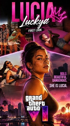 GTA 6 Lucia First Look 😱 | GTA 6 Extended Look 🔥