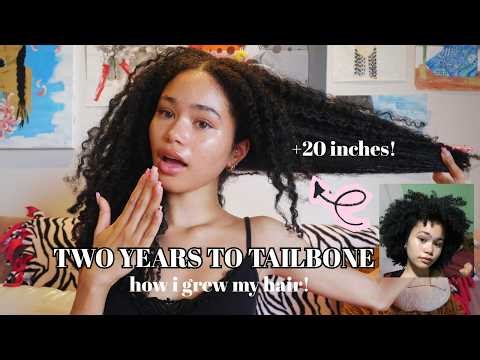 TAILBONE length type 4 hair...on accident?? | EXTREME GROWTH