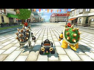 Mario Kart 8 Deluxe - Bowser vs Dry Bowser | Battle Gameplay