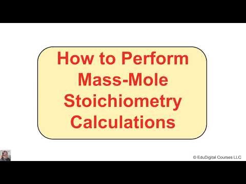 How to Perform Mass-Mole Stoichiometry