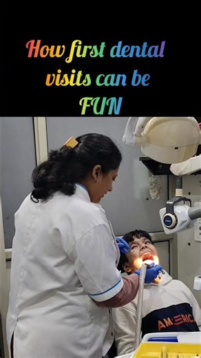 How First Dental Visit Can Be Fun For Kids l Kids First Dental Visit #dentist #kidsdentalcare