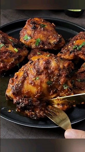 Crispy Oven Baked Chicken Thighs in 30 Minutes | Best Chicken Dinner Recipe Ideas